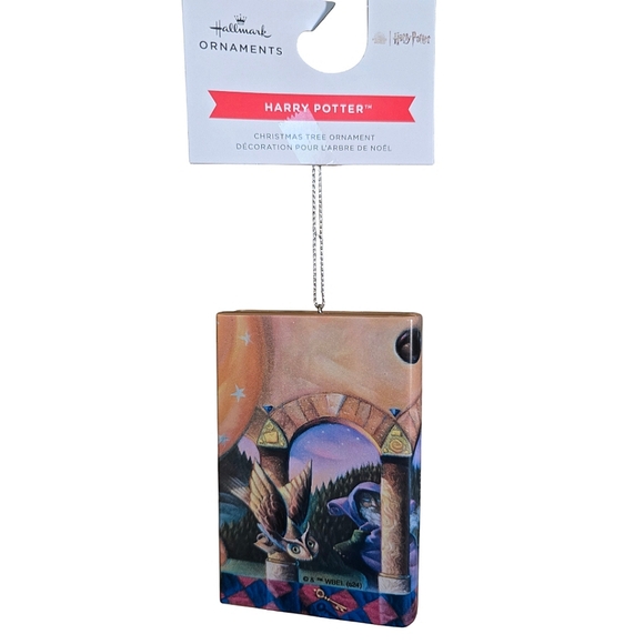 ✨ Harry Potter and the Sorcerer's Stone Hallmark Christmas Ornament - Picture 3 of 3